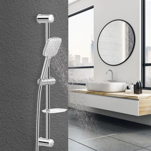 Aqua Chrome Sürgülü Duş Seti VLTM-6050