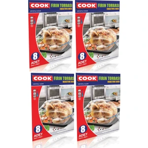 Fırın Torbası 8'li x 4 Adet