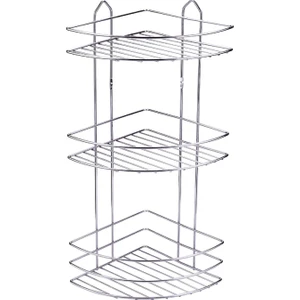 Alz Banyo Small Üçlü 21*28*52 cm Köşelik Krom