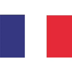 Sticker Fabrikası Fransa Fransız Bayrağı Sticker 00705