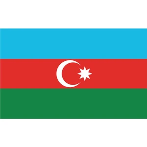 Sticker Fabrikası Azerbaycan Bayrağı Sticker 00702