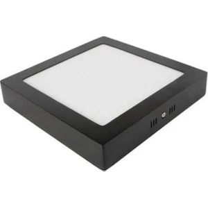 18W Sıva Üstü Kare LED Armatür, Siyah Kasa Beyaz, Cata CT5234S Al