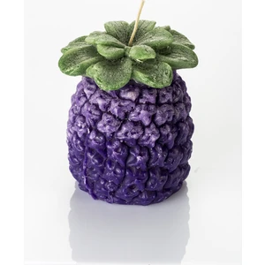 Büyük Ananas Mor Mum