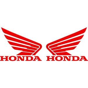 2'li Honda Kanat Sticker Kask, Motorsiklet, Oto Sticker