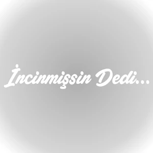 Incinmişsin Dedi Sticker Oto Sticker Araba Cam Sticker