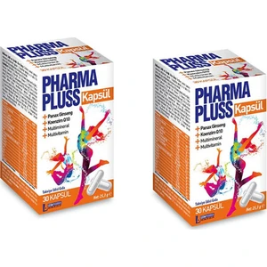 Pluss Kore Ginseng Coenzym Q10 Multivitamin Minarel 30 Kapsül x 2 Adet