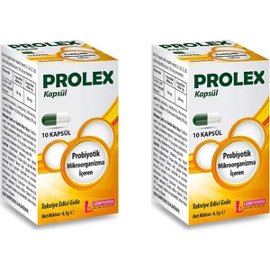 Probiyotik Prolex 10 Kapsül x 2 Adet