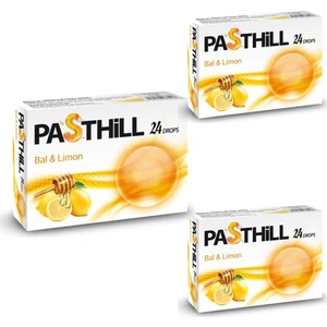 Pasthill Bal Limon 24 Drops - Pastil x 3 Adet