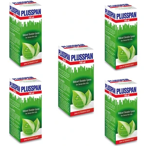 Plusspan Bitkisel Şurup 100ml x 5 Adet