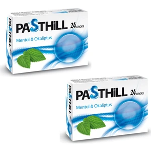 Pasthill Mentol Okaliptus 24 Drops - Pastil x 2 Adet
