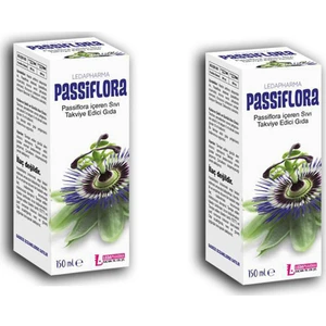 Passiflora Sıvı Takviye Edici Gıda Şurup 150ml x 2 Adet