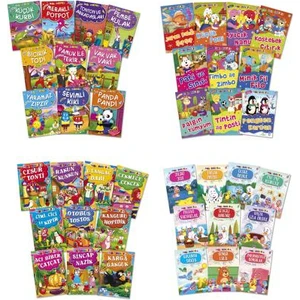 Mini Masallar 40 Kitap Set Masallarla Değerler Eğitimi
