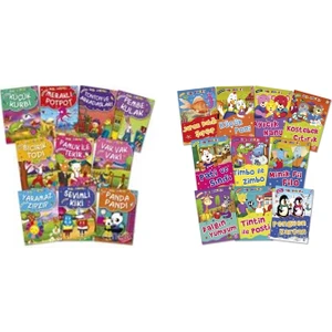 Mini Masallar 20 Kitap Set Masallarla Değerler Eğitimi