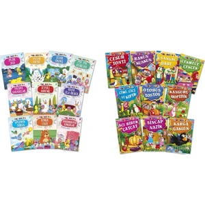 Mini Masallar 20 Kitap Set Masallarla Değerler Eğitimi