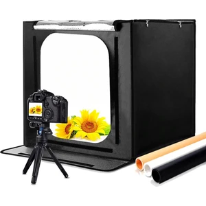 Ürün Çekim Çadırı Ledli Pro 70X70 cm Katlanabilir LED70X70