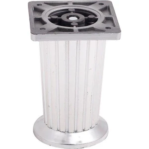 Efe Mobilya Ayağı Çizgili Beyaz 8 cm