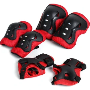 Çocuk Dizlik-Dirseklik-Bileklik Set Mavi S Beden