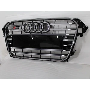 Audi A4 S4 Ön Panjur Izgara 2012 / 2015 Krom Siyah