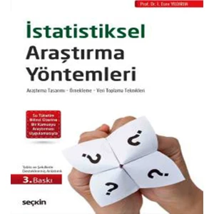 İstatistiksel Araştırma Yöntemleri - İ. Esen Yıldırım - İ. Esen Yıldırım