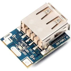 Emay Center Powerbank Devresi - Lityum Pil Şarj - 5V 1A USB Boost Modül Lion