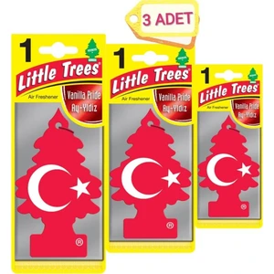 Car Freshener Little Trees Koku Ayyıldız Vanilya 3 Adet