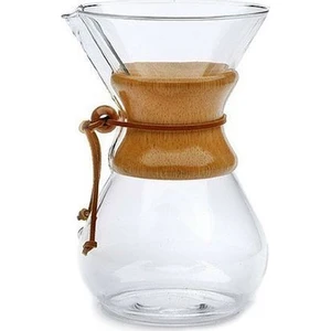 Black Goat Borosilikat Cam (*Chemex) 600 Ml (4 Cup) - Kahve Demleme Sürahisi