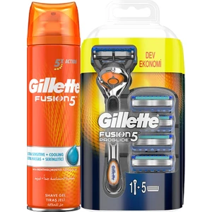 Fusion Proglide Fırsat Paketi – Fusion Makine + 4 Bıçak   Fusion Serinletici 200 ml Jel
