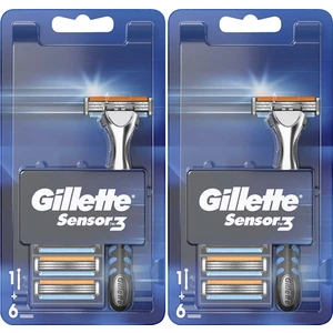 Sensor3 Tıraş Makinesi + Yedek Tıraş Bıçağı 6'lı x 2 Adet