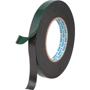 Siyah Köpük Çift Taraflı Bant 20mm X10 mt