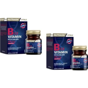 B12 Vitamin 1000 Mcg 60 Dilaltı Tablet x 2