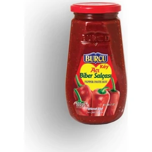 Biber Salçası Acı 600 gr Kavanoz