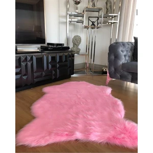 Halı Portalı Halıportalı Süet Taban  Pembe Kuzu Post A Post Pembe