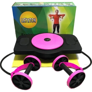 Egzersiz Spor Aleti Fluss 5 Fonksiyonlu Twister Pembe