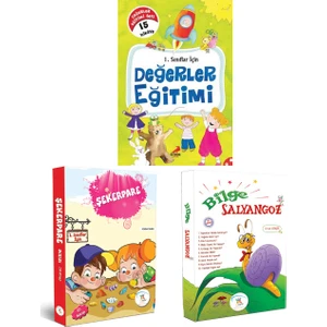 1. Sınıf Şekerpare-Bilge Salyangoz Hikaye Seti-Erdem Yayınları 1. Sınıf Değerler Eğitimi Hikaye Seti