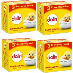 Bebek Sabunu Hassas Ciltler Için 12'li Avantaj Paket