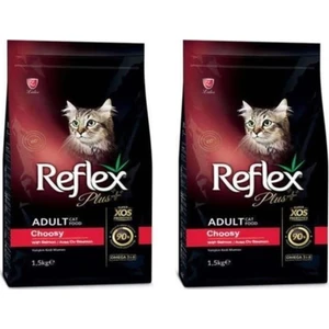 Reflex Plus Choosy Somonlu Kuru Kedi Maması 1,5 kg x 2 Adet