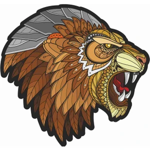 Sticker Atölyesi Arslan Lion Sticker - 17253