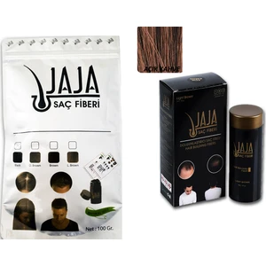 50 gr Açık Kahve Topik + Jaja 100 gr Açık Kahve Dolum Poşeti Set Saç Tozu