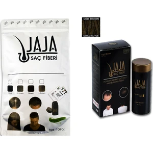 50 gr Topik Orta Kahve + Jaja 100 gr Orta Kahve Dolum Poşeti Set Saç Tozu