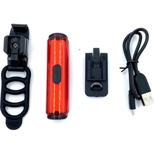 EBL-3211 100 Lm USB Şarjlı Bisiklet Arka Stop Lamba Çakar