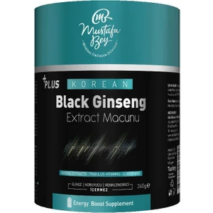 Mustafa Bey Korean Black Ginseng Extract Macunu 240 gr