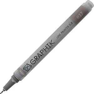 : Graphik Line Painter : Renkli Çizim Kalemi : 17 Graphite