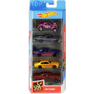 Hot Wheels 5'li Araba Seti  Hw Flames