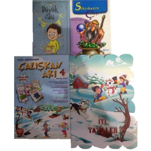 Çalışkan Arı Yayınları 4.Sınıf Yarıyıl Tatil Seti
