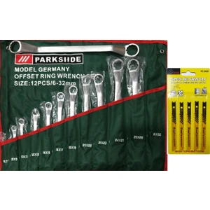 Makro Yapı Yıldız Anahtar Takımı 12'li Anahtar 6 x 32 mm ve Soma 1 Pkt Dekopaj