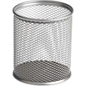 Metal Kalemlik Gri Tekli