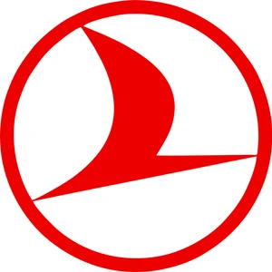 2'li Türk Hava Yolları Sticker Oto Sticker Araba Cam Sticker