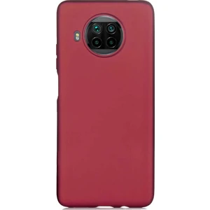 Case 4U Xiaomi Mi 10T Lite Kılıf Klasik Mat Renkli Yumuşak Premier Silikon Koyu Mor