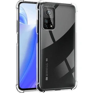 Case 4U Xiaomi Mi 10T Pro Kılıf Darbe Emici Arka Kapak Şeffaf