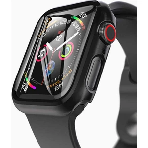 Case 4U Apple Watch Uyumlu Series 4/5 44mm 360 Derece Full Koruma Siyah